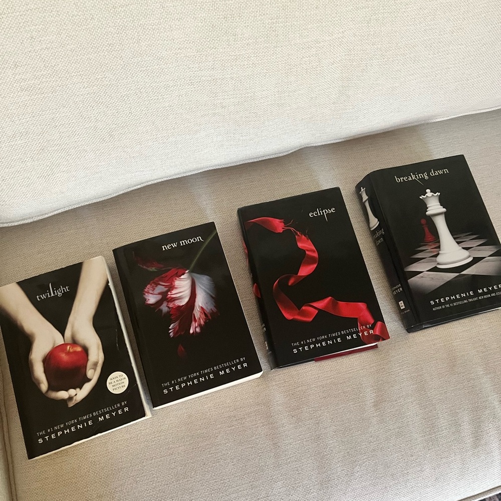 Book Set - Black and Red Covers